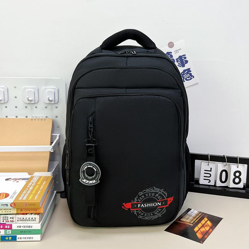 Business simple leisure computer bag large capacity three-layer storage student school bag outdoor sports travel backpack for men