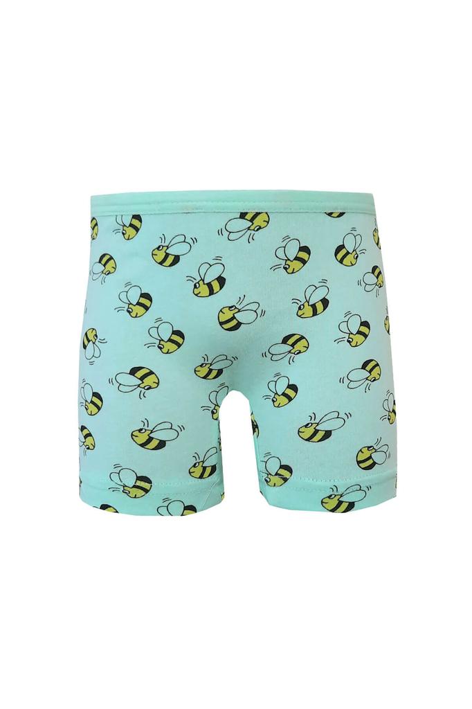 12er-Pack Mädchen Boxershorts Baumwolle Lycra Bedruckt Bunt