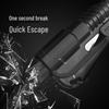 Portable Car Safety Hammer: Window Breaker & Seatbelt Cutter