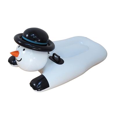 Large Snow Tube for Sledding Snow Tube with 2 Handle for Kids Adults Inflatable Snow Tube Sledges Tube Winter Snow Sled