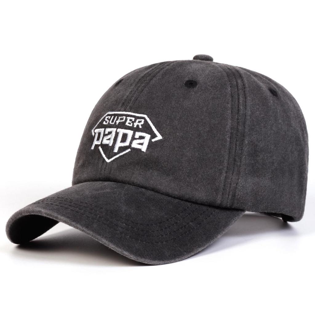 New Letter Embroidered Washed Dad Hat Unisex Spring Autumn Outdoor Fishing Sunscreen Baseball Cap