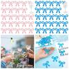 10pcs Acrylic Bow and Other Multi-Shape Wine Glass Ornament Drink Label Birthday Wedding Party Decoration Accessories