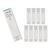 Mitsubishi Pencil Uni 0.5mm F Mechanical Pencil Lead, 10-pack (Box ULS0540F)