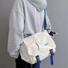 Trendige Herren-Umhängetasche im japanischen Casual-Sport-Stil mit großem Fassungsvermögen