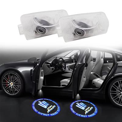 Akarin Courtesy Light, Door Welcome Light, Courtesy Lamp with LED Logo Projection for 200 Series Crown and 210 Series Crown, Set of 2 Car Door Lamps
