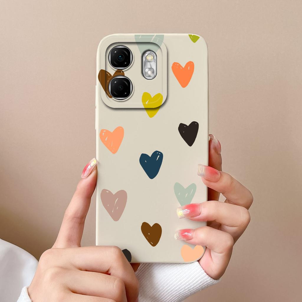 For Infinix Smart 9 Case Fashion Butterfly Liquid Silicone Full Protection Back Cover For Infinix Smart9 Model X6532 Phone Shell