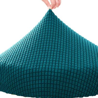 Polyester Anti-fouling Stretchable Round Chair Cover Bar Stool Chair Cover Elastic Seat Chair Slipcover