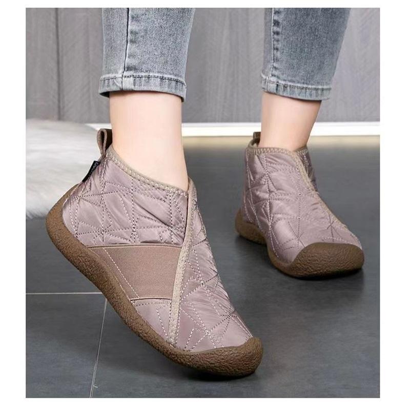 Women's Winter Soft Sole Thickened And Plush Comfortable Anti Slip Snow Boots Cotton Boots