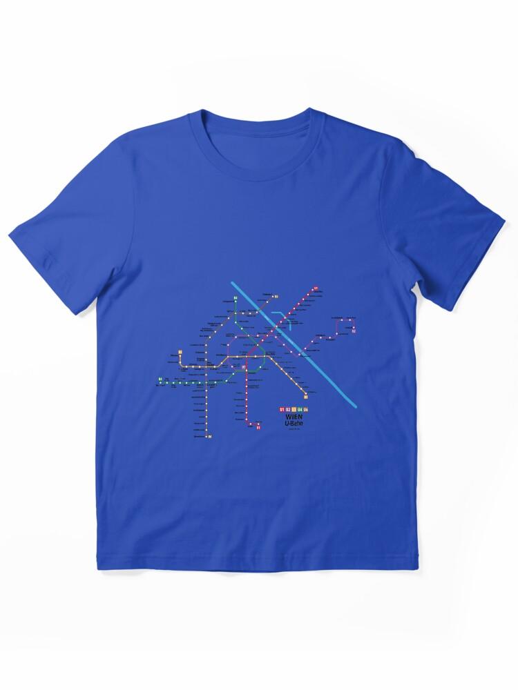 Metro WIEN U-Bahn Map Essential T-Shirt