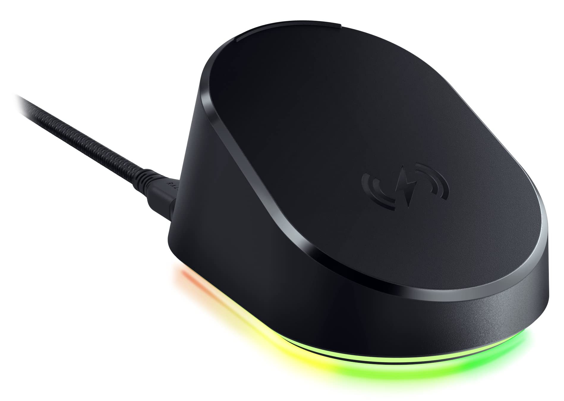 

Razer Mouse Dock Pro Wireless Charging Receiver Magnetic Wireless Charging Stable Charging with Just a Equipped with HyperPolling 4KHz 8 Chroma RGB