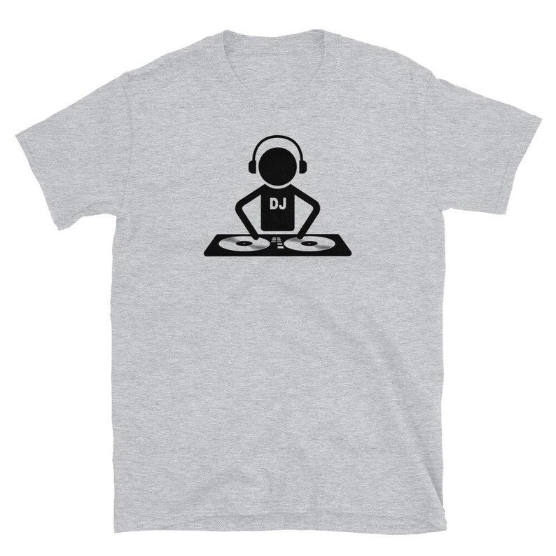 DJ Shirt Analog Classic VU Meter Record Studio Music Mixing DJ T-Shirt Short-Sleeve Unisex Cotton Tees Funny Graphic T Shirts