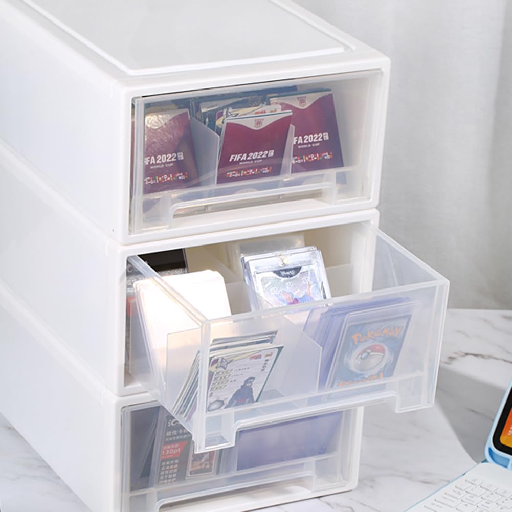 REDICE Deck Drawer Freely Large 26cm W X 37cm D X Card Trading Card Deck Box 1 Case, Style, Combinable, Capacity, 14.2cm H, Stackable, Box, Case,