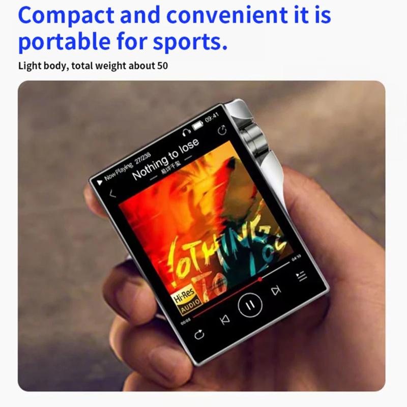 High-quality HIFI Audio Player MP3 Bluetooth 5.0 Supports HD LDAC HD Transmission Music Walkman DSD256 Lossless Decoding