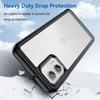 For Motorola Moto G73 5G Shock-absorbing TPU+Acrylic Phone Case Protective Back Cover