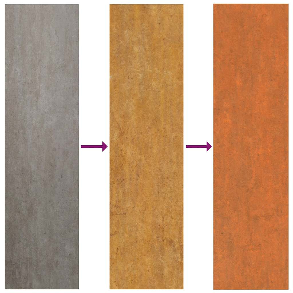Vidaxl Erhöhtes Pflanzgefäß, Rostfarben, 160X80X45 Cm, Cortenstahl