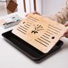 Bamboo Tea Tray Drainage Water Storage Kungfu Tea Set Living Room Coffee Table Drain Tray Storage Supplies Melamine Tea Tray