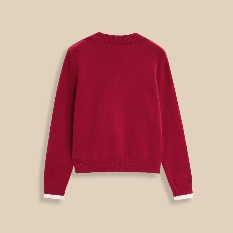 IEF Women's Plus Size Round Neck Knit Sweater