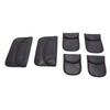 6PCS Car Signal Blocking Case Carbon Fiber Key Fob Protector Anti Theft Car Key Pouch for Security