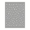 3-Piece Set of Metal Laser-Cut Star-Shaped Nail Sticker: Disposable Self-Adhesive Nail Decals for Women's DIY Art and Decoration