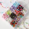 Mixed Glass Seed Beads Set: DIY Jewelry Bracelet & Necklace Kit with Tools & Accessories