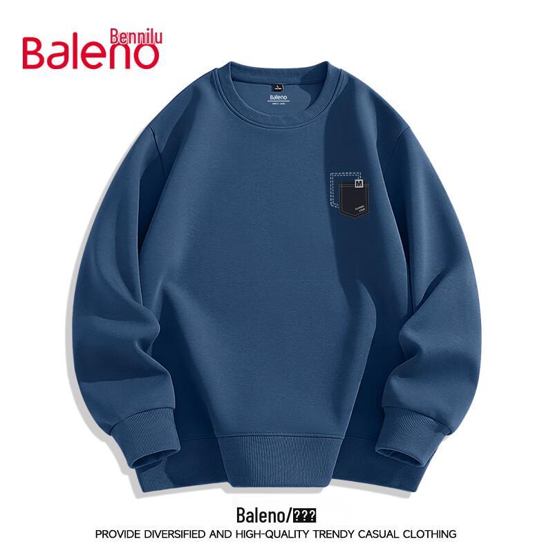 Baleno Men's Graphic Print Round Neck Sweatshirt