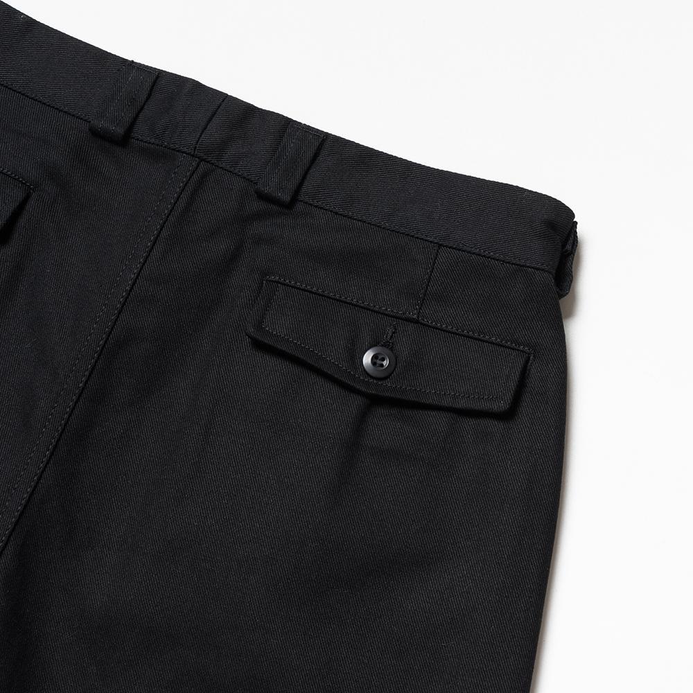 Waiemssielkeiwai French M-52 Chino Short Pants - Black