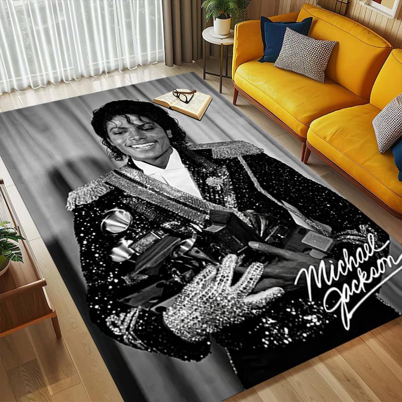 Michael Jackson Award Living Room Nonslip Area Rug Soft Carpet For Bedroom Gameoom Playroom Sofa Office Home Decor Doormat