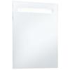 Bathroom Wall Mirror with LED Lighting 60 x 80 cm