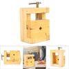 Wooden Mini Flat Pliers DIY Table Vise Stamp Clamp for Woodworking Carving (Large)