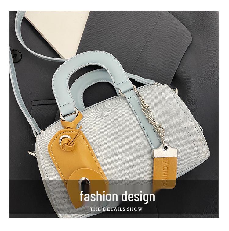 2025 Women's Trendy Boston Handbag - High Quality Pillow Bag, South Wind Fashion Style