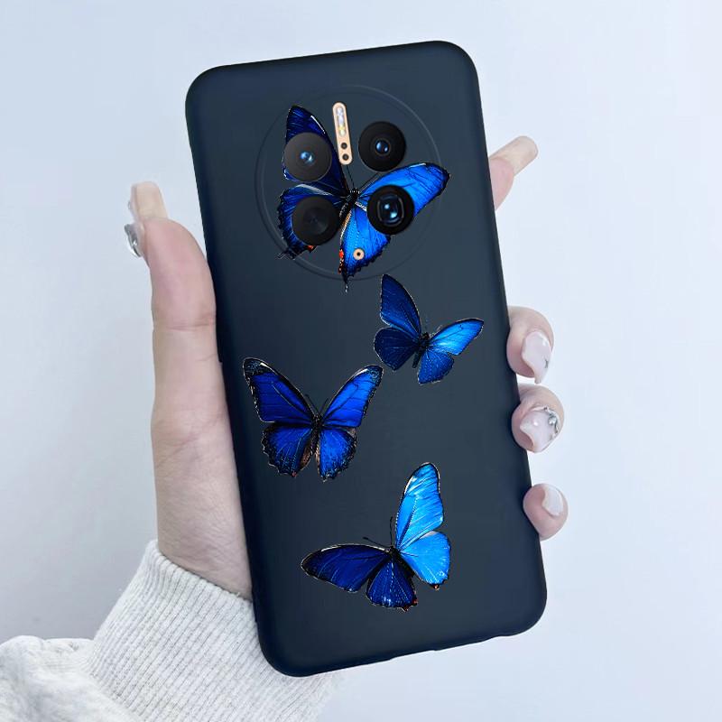 For Huawei Mate 50 Pro Phone Case DCO-AL00 DCO-LX9 Flower Girl 2025 Design Soft Silicone TPU Back Housing for Mate50 Pro Covers