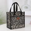 New Thickened Floral Print Lunch Bag Thermal Waterproof Insulation Bag Large Capacity Portable Handbag