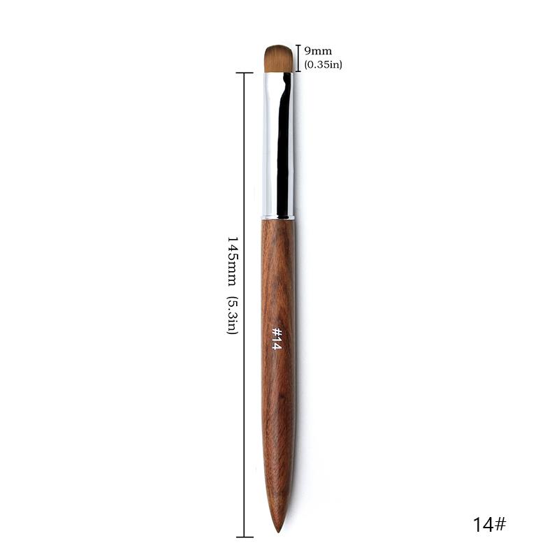 

1PCS Sandalwood French Nail Art Brushes Flowers Drawing Pen Versatile Nail Drawing Pen Nail Tools Sandalwood Handle Manicure Pen
