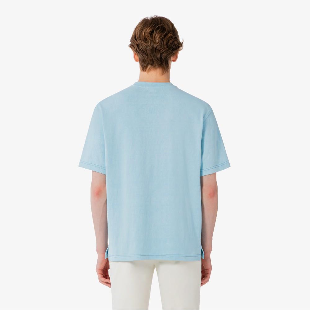 Lacoste Men's Contrast Stitch Short-Sleeve Pocket T-Shirt TH328E-56GT01