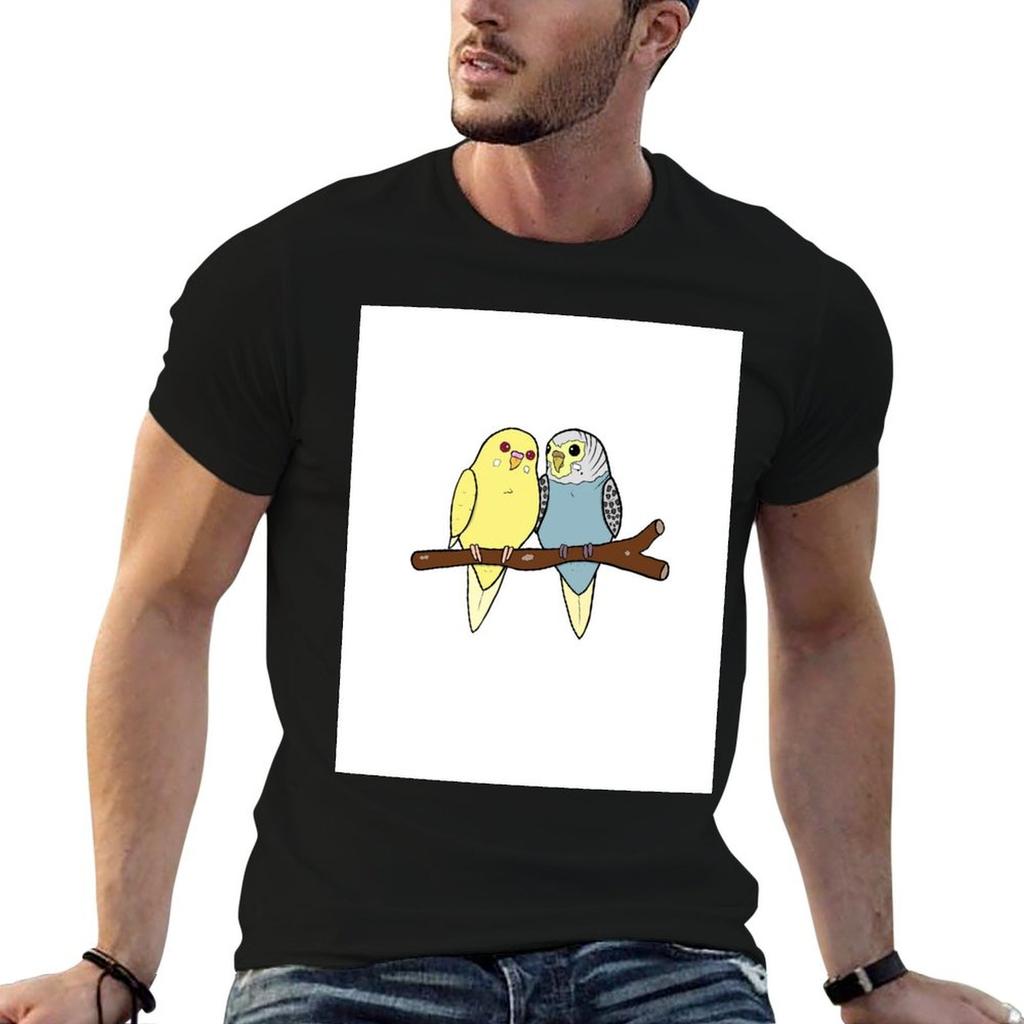 Budgie Buddies T-Shirt Mechanic Work Tee Shirt