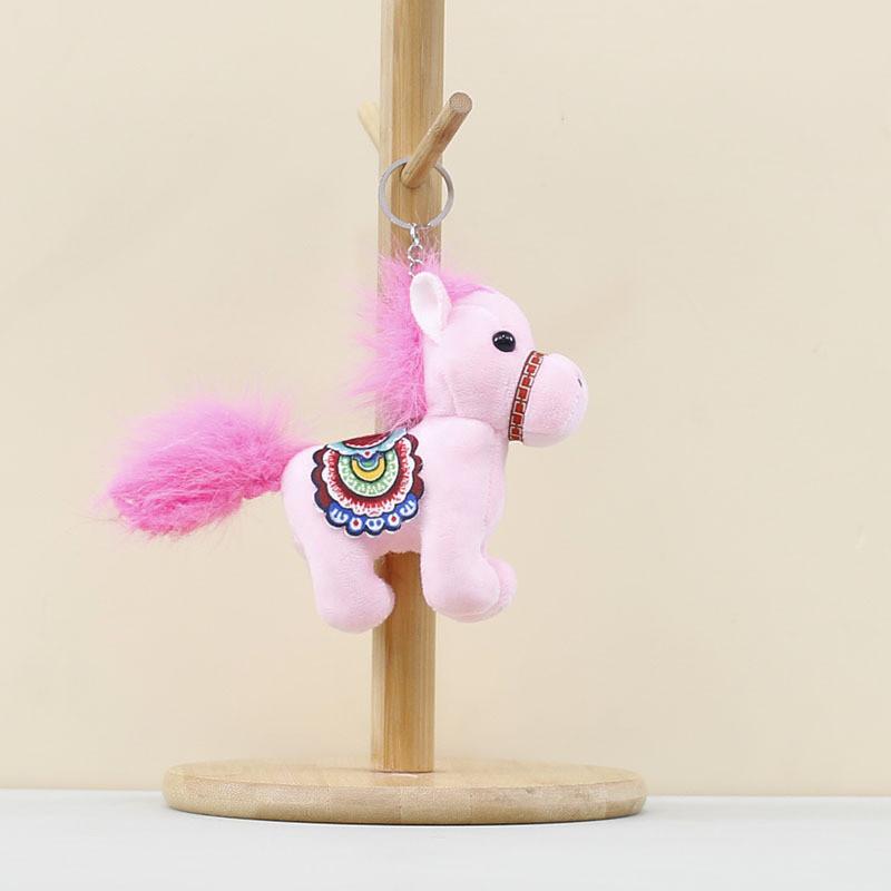 Horse Plush Toy Keychain With Guitar For Kids Collectors Kids Accessories