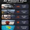 4X Fast Electric Tire Pump Tire Inflator Portable Air Compressor 10000mAh Air Pump for Car Tires with Digital Pressure Gauge/L