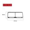 For Dodge Challenger 2008-2014 Carbon Fiber Central Air Vent Outlet Cover Trim