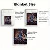 Light of Courage 2D Flat Pattern Flannel Blanket High quality All Seasons Warmth and Comfort Perfect for Christmas Gifts.P260914567