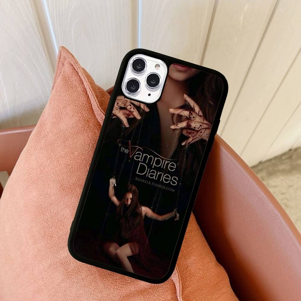 T-The V-Vampire Diaries Movie For iPhone 17 16 15 14 13 Pro 12 11 Pro Max Hard PC+TPU Phone Cases Back Cover
