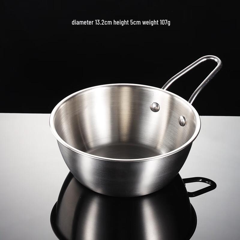 

ZISIZ Titanium Plated Handled Kids Bowl