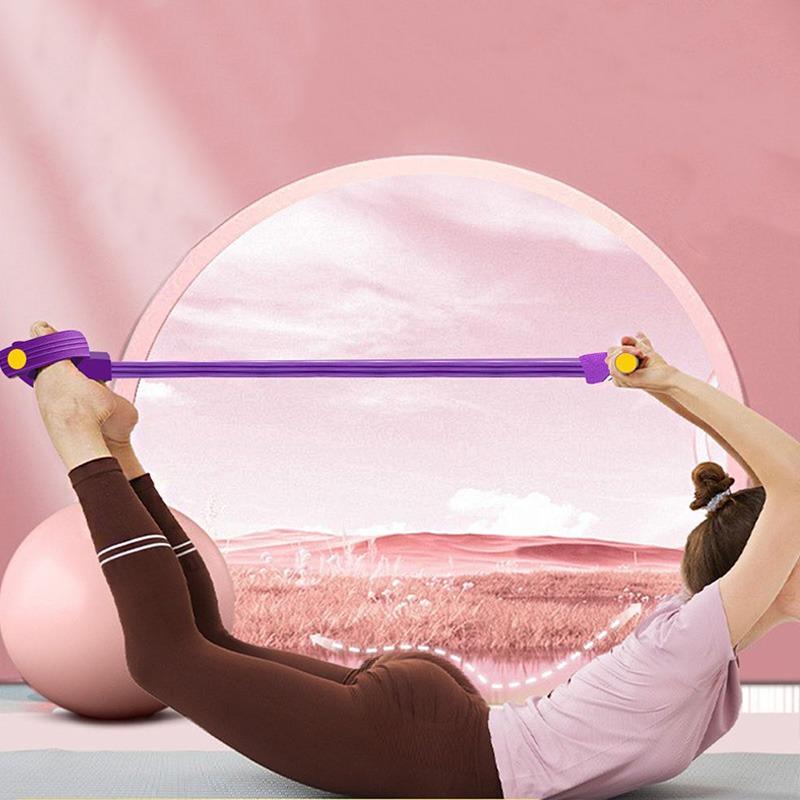 Bein-Dehnband Spannseil Widerstandsband 4/10 Tube Elastisches Design Elastischer Pedal-Expander Bein-Dehntraining Fußpflege