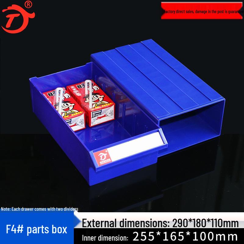 Desktop Drawer-Type Organizer Box, Thickened Storage Cabinet for Components and LEGO Bricks
