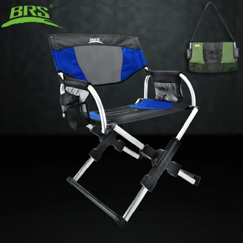 

BRS - D3A outdoor aluminum alloy fishing chair folding beach chair stool