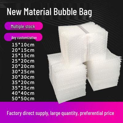 Przezroczysta torba z folii bąbelkowej amortyzująca wstrząsy - Pogrubione opakowanie odporne na nacisk i uderzenia