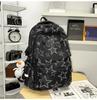 Schoolbag Japanese ins style high-value backpack female new printed junior high school student schoolbag college style travel backpack