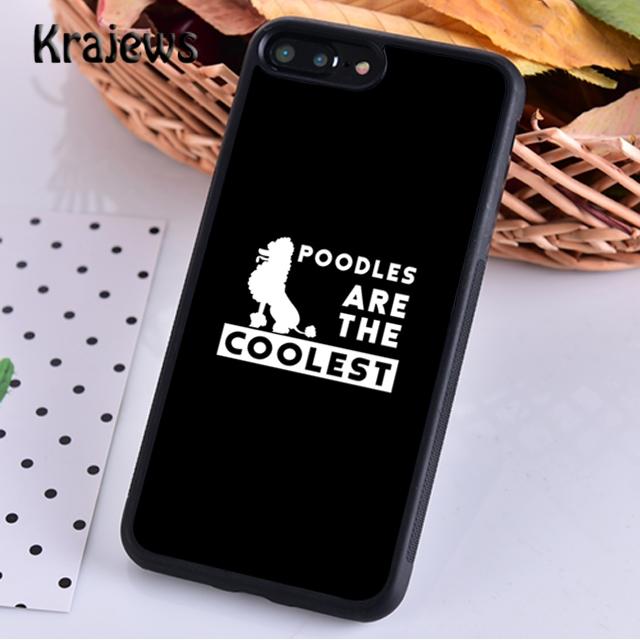 Funny Poodle Design Life Is Better With A Poodle Phone Case Cover For iPhone 17 Air 16 15 14 Plus 12 13 Pro Max