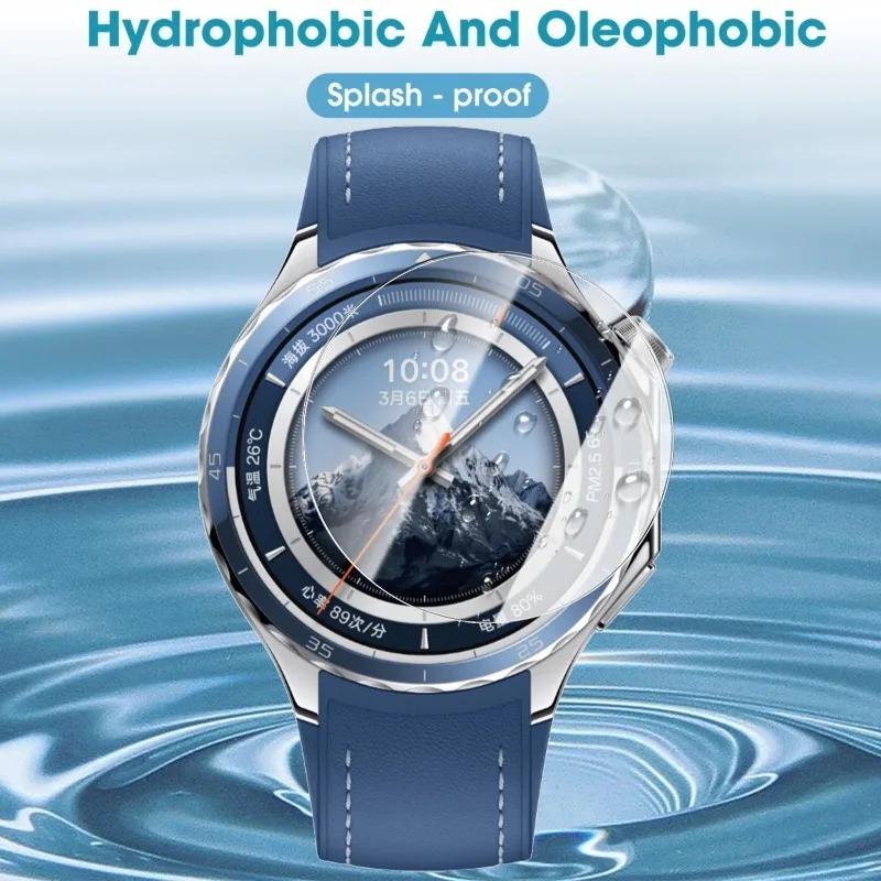 1/2/3Pcs Tempered Glass Screen Protectors with Easy Installation Kit for OPPO Watch X3 Smartwatch Anti-scratch Glass Films