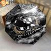1 PC Automatic Folding Umbrella - Collingwood Football Club Pattern, Portable & Foldable Design with 8 Ribs, Christmas Birthday Gifts
