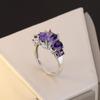 Zhenrong Amethyst Tourmaline Ring - Popular Ladies' Hand Jewelry